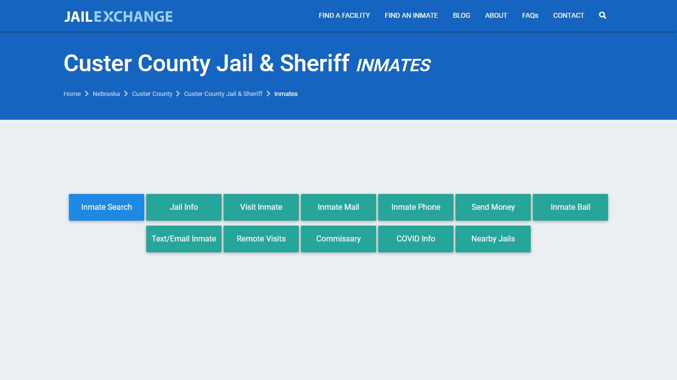 Custer County Jail Inmates | Arrests | Mugshots | NE